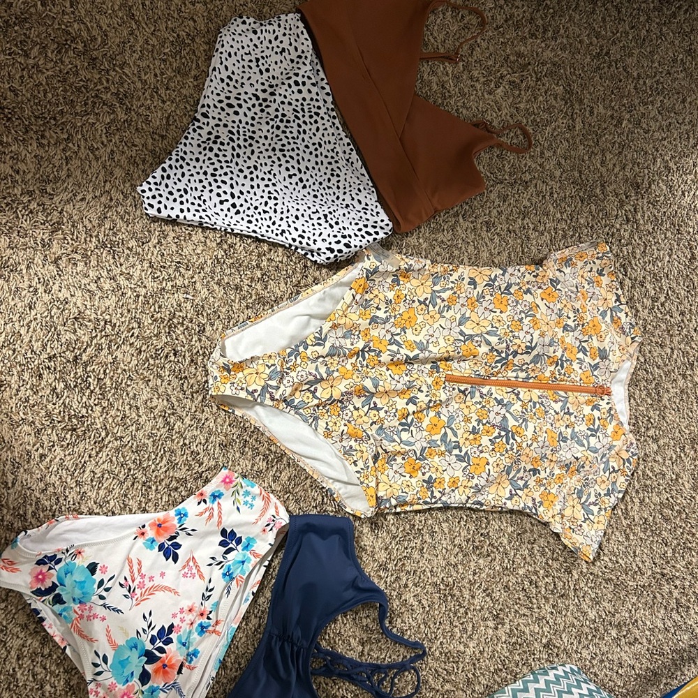 Floral and Patterned Swimsuit Collection